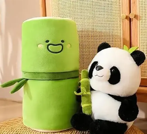 Bamboo Panda Soft Toy - Panda Teddy Bear (15 Inches & Above)