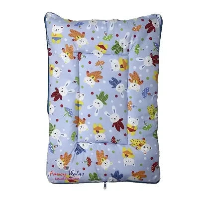 New Born Baby Cotton Fabric Hooded Blanket Cum Wrapping Sleeping Bag