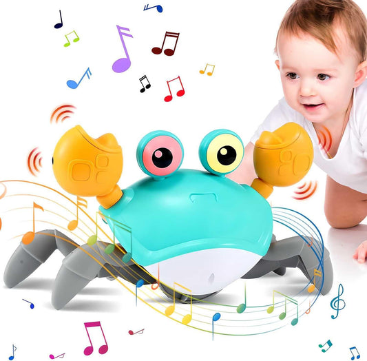 Musical Crawling Crab Toy with Rechargeable Battery ( Delivery in 5 Days)