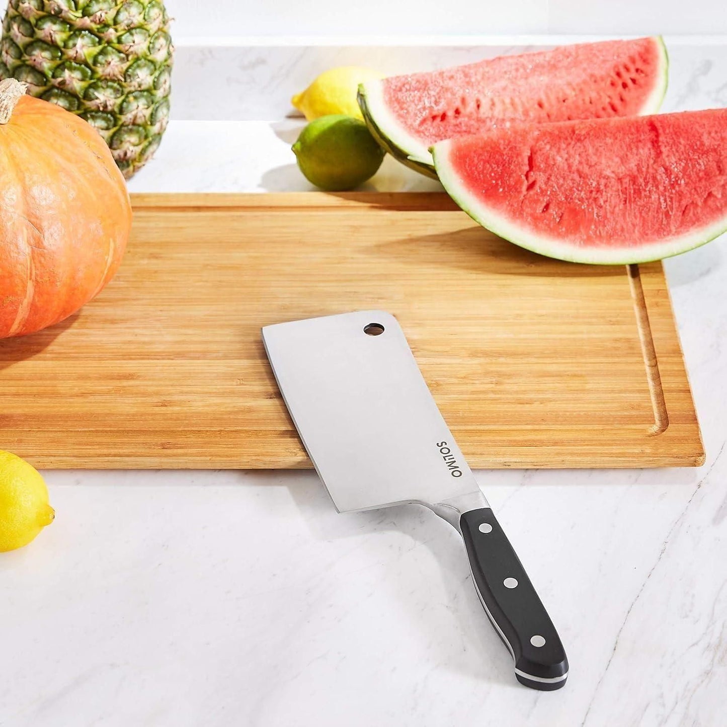 High-Carbon Stainless Steel Meat Cleaver/Knife Pack of 1