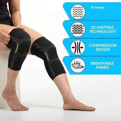 Knee Cap Compression Support for Gym, Running, Cycling, Sports, Jogging, Workout