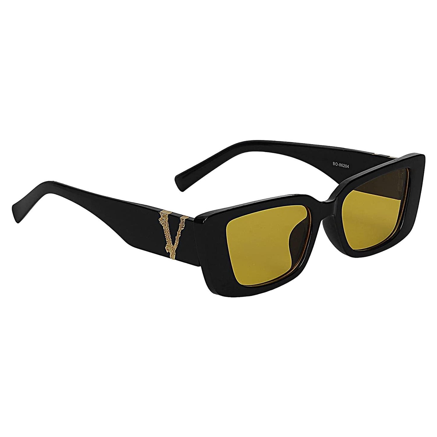 Unisex Free Size Rectangle Sunglasses