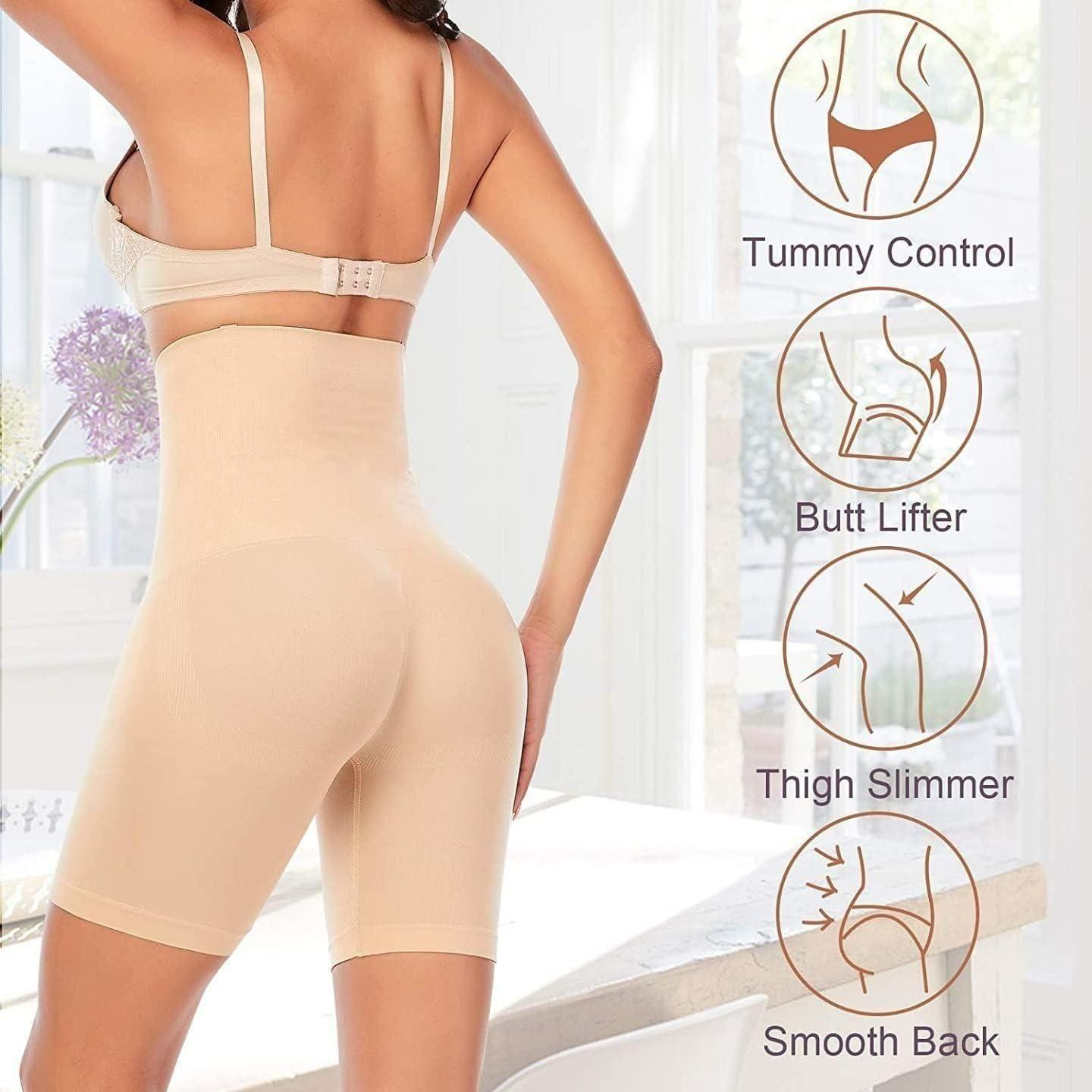 4-in-1 Quick Slim Tummy, Back, Thighs, Hips Body Shaper (Pack of 2)