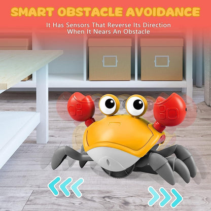 Musical Crawling Crab Toy with Rechargeable Battery ( Delivery in 5 Days)