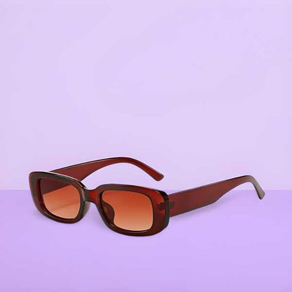 Unisex Free Size Rectangle Sunglasses