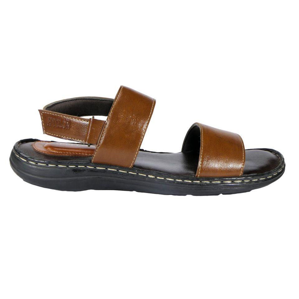 AM PM Men's Daily wear Leather Sandals