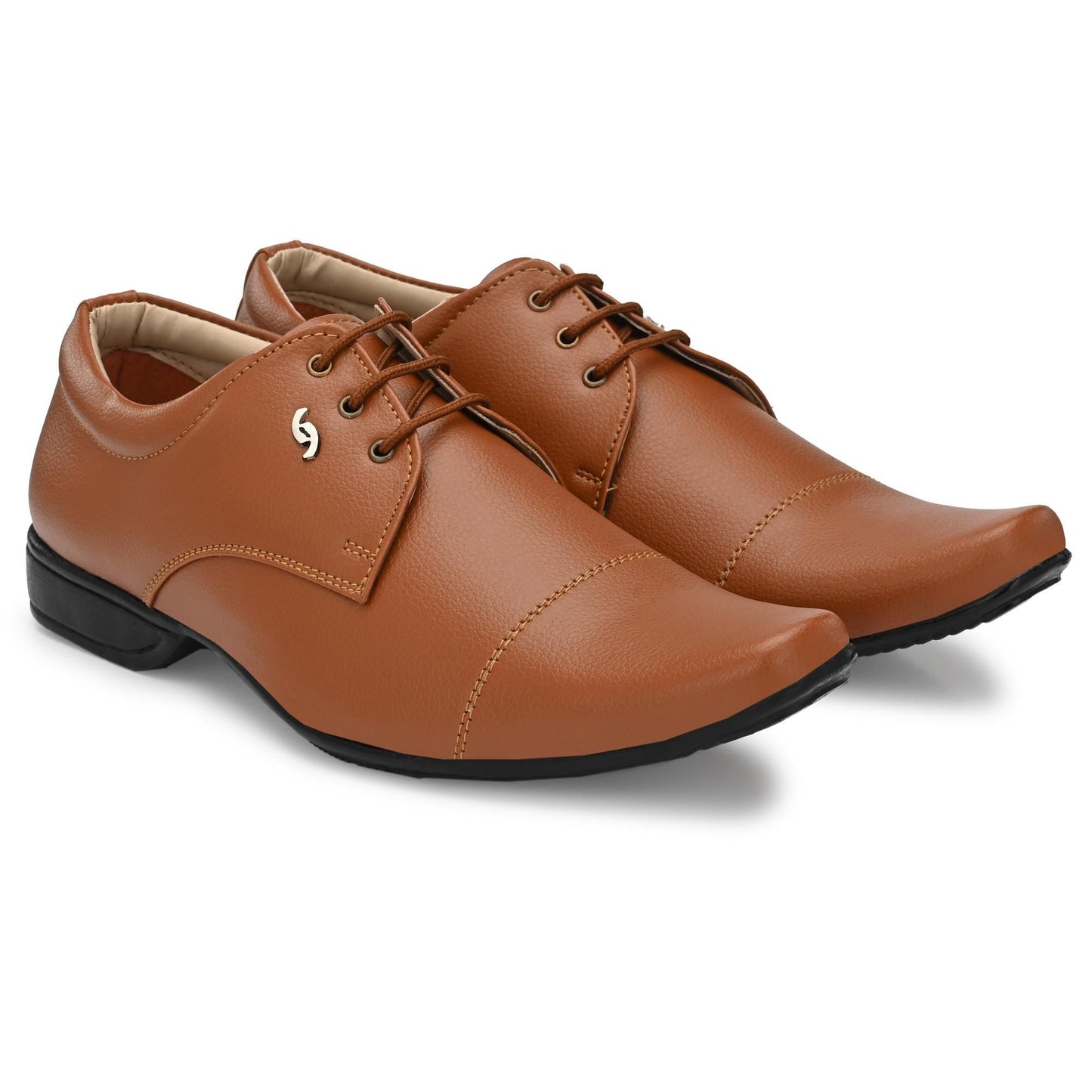 Pure Syntethic Leather Formal Shoes For Men