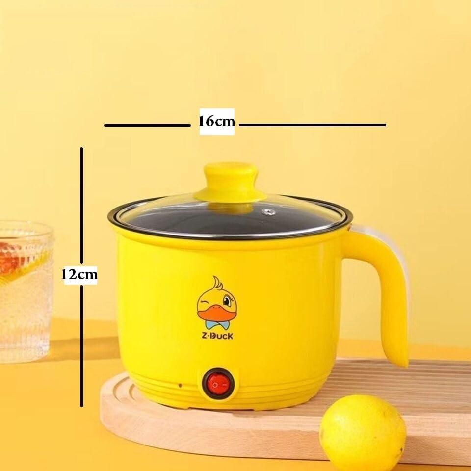 Electric Mini Cooker – 1.8L | Stainless Steel | Multipurpose Cooking