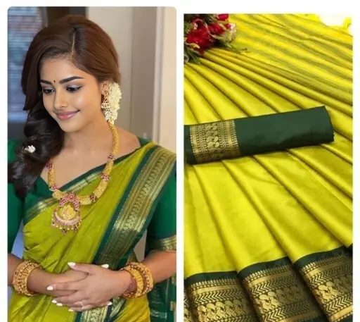 New Moor Border Paithani Saree