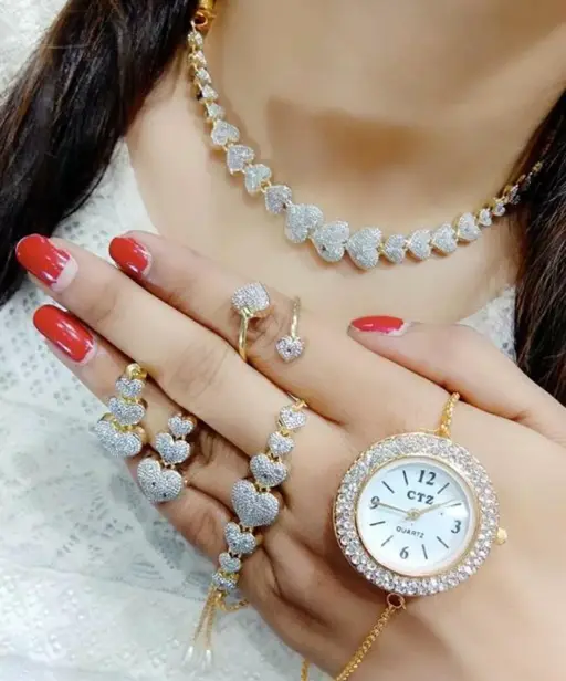 Beautiful Alloy Jewel Set