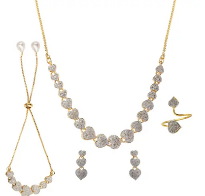 Beautiful Alloy Jewel Set