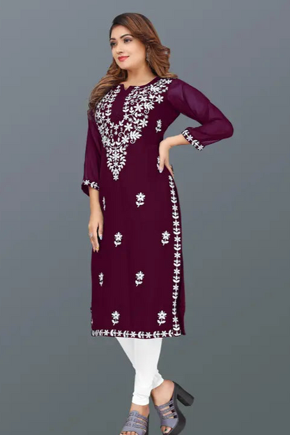 Designer Fabulous Embroidered Kurti for Women