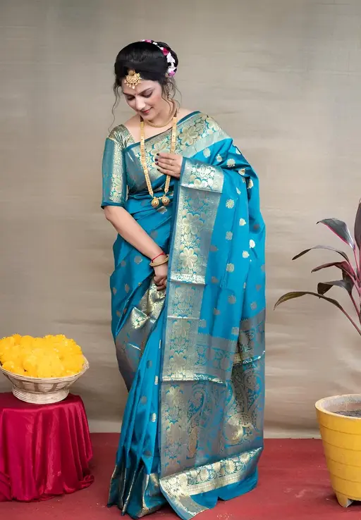 Soli Marathi Pethani Pure Silk Saree for Women