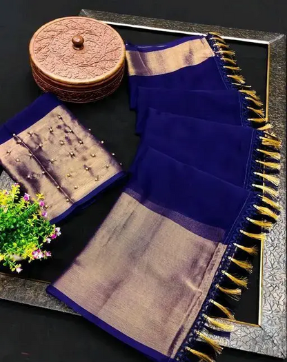 Elegant Chiffon Saree