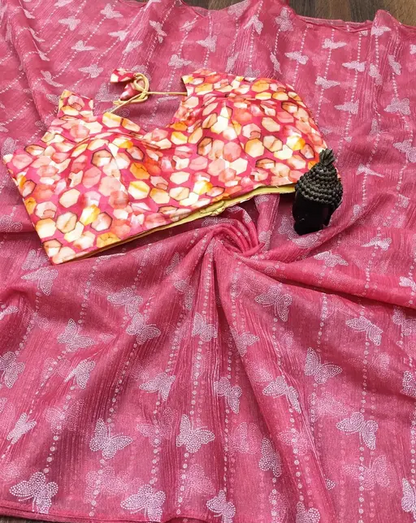 New Organza Silk Saree