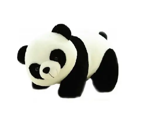 Black Penguin, Panda, Caterpillar &amp; Brown Cap Teddy Soft Toy Set (30 cm)